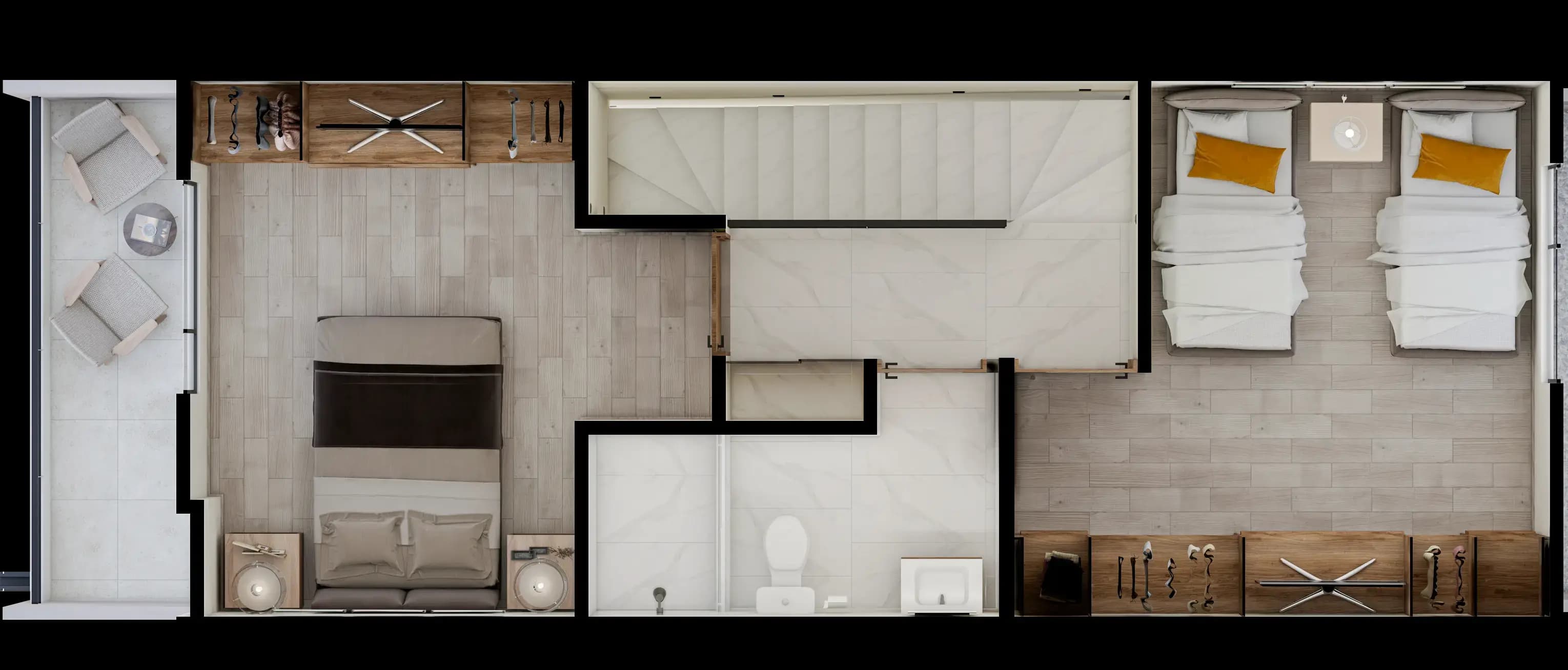 Plano de Nivel 1 — Modelo Citrino