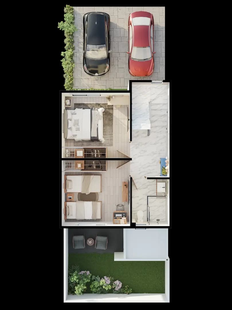 Plano de Nivel 1 — Modelo Recinto