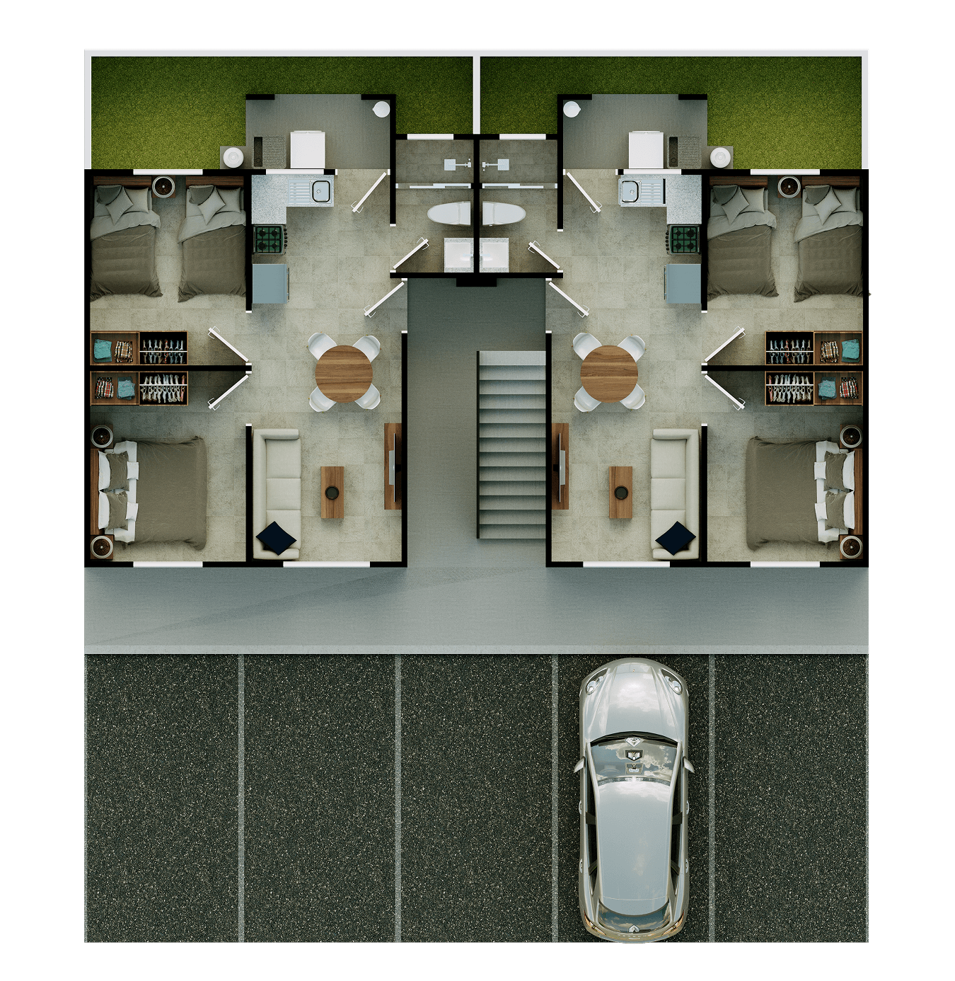 Plano de Planta — Modelo Marsella